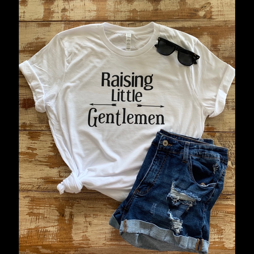 Leighton & Lance Raising little gentleman T-shirt